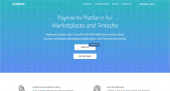 Desktop Screenshot of cashfree.com