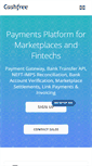 Mobile Screenshot of cashfree.com
