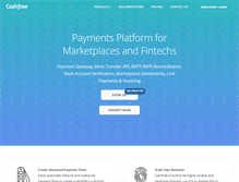 Tablet Screenshot of cashfree.com
